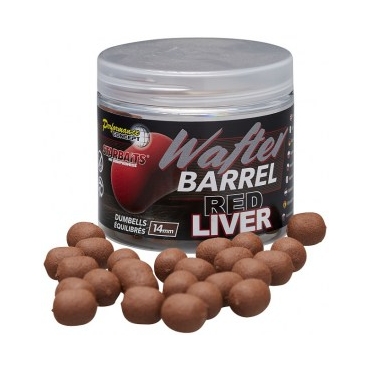 Starbaits Red Liver Barrel Wafter 14mm 50g